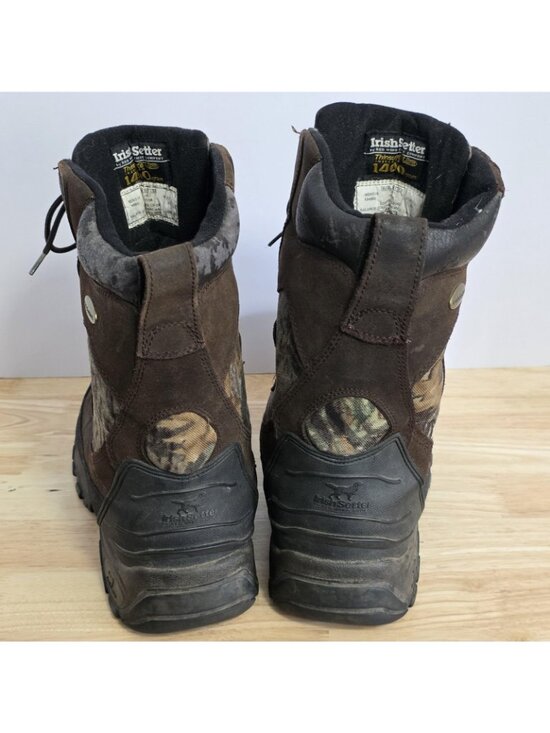 Irish Setter Boots Mens Size 10 Brown Leather Waterproof Insulated 1887 main image 7